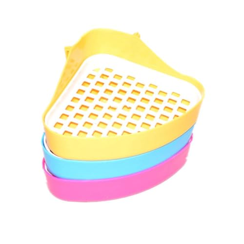 LOLIPPYY Kleintier Ecktoilette Dreieckig Kleines Haustier Trainingstoilette für Hamster Kaninchen Meerschweinchen Chinchilla Frettchen Langlebig Platzsparend Einfache Zufällige Farbe LOLIPPYY Kleintier Ecktoilette Dreieckig Kleines Haustier Trainingstoilette für Hamster Kaninchen Meerschweinchen Chinchilla Frettchen Langlebig Platzsparend Einfache Zufällige Farbe von LOLIPPYY