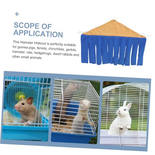 LOLIPPYY Kleintier Eckversteck aus Baumwolle Langlebig und Formstabil Hamster Hängematte Versteck und Dekoration Maschinenwaschbar Platzsparend für Kaninchen Meerschweinchen und Kleine LOLIPPYY Kleintier Eckversteck aus Baumwolle Langlebig und Formstabil Hamster Hängematte Versteck und Dekoration Maschinenwaschbar Platzsparend für Kaninchen Meerschweinchen und Kleine von LOLIPPYY