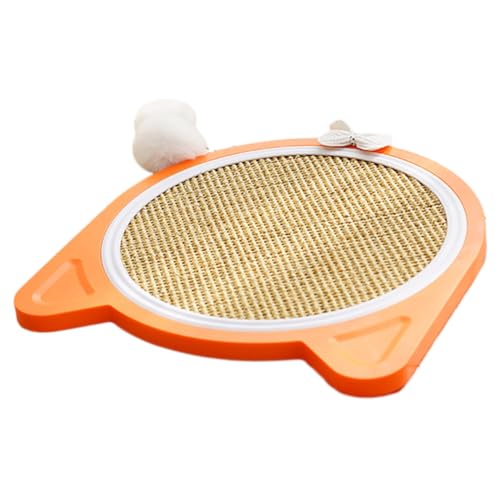 LOLIPPYY Kratzmatte für Katzen aus Dickem Sisal Multifunktionales Kratzbrett und Schlafplatz Katzenminze Freundliches Katzenspielzeug für Indoor Katzen Schützt Möbel und Zufällige Farbe von LOLIPPYY