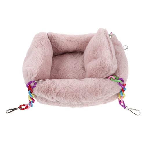 LOLIPPYY Kuscheliges Meerschweinchenbett aus Baumwolle Hängende Hamster hängematte mit Praktischem Befestigungssystem Weiches Nagerversteck für Käfig Geeignet für Hamster Ratten und Kleine LOLIPPYY Kuscheliges Meerschweinchenbett aus Baumwolle Hängende Hamster hängematte mit Praktischem Befestigungssystem Weiches Nagerversteck für Käfig Geeignet für Hamster Ratten und Kleine von LOLIPPYY