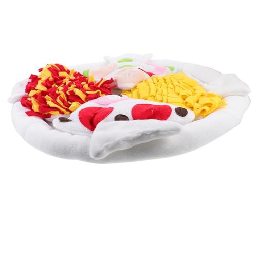 LOLIPPYY Langlebige Hundesnuffle Matte Rutschfestes Slow Feeder Futterspielzeug Fördert Stressfreies Schnüffeln und Langsames Fressen Geeignet für Hunde und Katzen LOLIPPYY Langlebige Hundesnuffle Matte Rutschfestes Slow Feeder Futterspielzeug Fördert Stressfreies Schnüffeln und Langsames Fressen Geeignet für Hunde und Katzen von LOLIPPYY