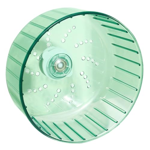 LOLIPPYY Leises Hamsterlaufrad Geräuscharmes Kleintierspielzeug für Meerschweinchen Ratten Chinchillas Gesundheitsfördernd Rückenschonend frei von Halterung Retro grün LOLIPPYY Leises Hamsterlaufrad Geräuscharmes Kleintierspielzeug für Meerschweinchen Ratten Chinchillas Gesundheitsfördernd Rückenschonend frei von Halterung Retro grün von LOLIPPYY