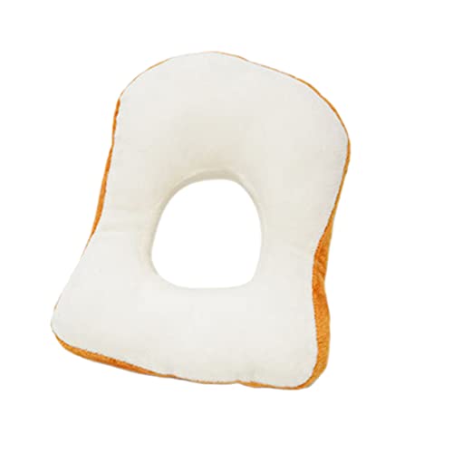 LOLIPPYY Lustiges Toastbrot Haustier Kopfband aus Baumwolle Katzenkostüm für Karneval Cosplay Musikfestival Xs Bequemes Pet Headwear für Katzen und Kleine Hunde von LOLIPPYY