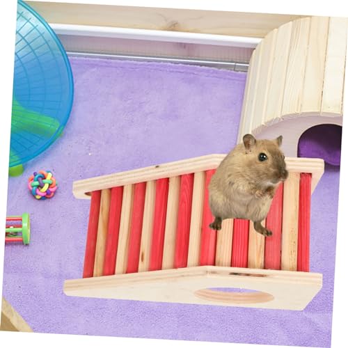 LOLIPPYY Mehrzweck Holzspielzeug Kleintier Versteck mit Kletterleiter für Hamster Meerschweinchen und Ratten Robustes Nagerhaus zum Verstecken und Ausruhen Wetterfest und Sicher LOLIPPYY Mehrzweck Holzspielzeug Kleintier Versteck mit Kletterleiter für Hamster Meerschweinchen und Ratten Robustes Nagerhaus zum Verstecken und Ausruhen Wetterfest und Sicher von LOLIPPYY