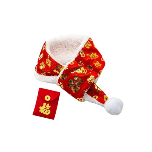 LOLIPPYY Neujahrs Haustier Dreieckstuch Warme Chinesische Elemente Festliche Katzen und Hundeschals Bunte Winterliche Haustierdekoration LOLIPPYY Neujahrs Haustier Dreieckstuch Warme Chinesische Elemente Festliche Katzen und Hundeschals Bunte Winterliche Haustierdekoration von LOLIPPYY