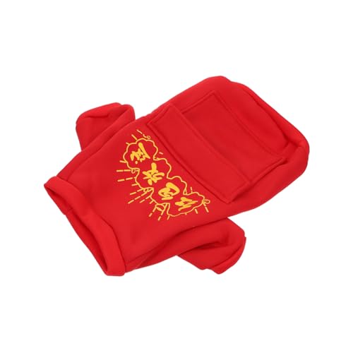 LOLIPPYY Neujahrs Kostüm für Haustiere Warmes Bequemes Hundekleidungsstück mit Lustigem Design Geeignet für Kleine Hunde und Katzen Atmungsaktiver Wintermantel mit Einfachem Schnitt für LOLIPPYY Neujahrs Kostüm für Haustiere Warmes Bequemes Hundekleidungsstück mit Lustigem Design Geeignet für Kleine Hunde und Katzen Atmungsaktiver Wintermantel mit Einfachem Schnitt für von LOLIPPYY