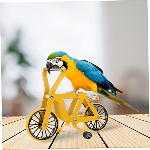 LOLIPPYY Papagei Trainingsfahrrad aus Großes Vogel Intelligenzförderndes Trainingsgerät für Wellensittiche Nymphensittiche und Papageien zur Geistigen und Körperlichen Entwicklung LOLIPPYY Papagei Trainingsfahrrad aus Großes Vogel Intelligenzförderndes Trainingsgerät für Wellensittiche Nymphensittiche und Papageien zur Geistigen und Körperlichen Entwicklung von LOLIPPYY