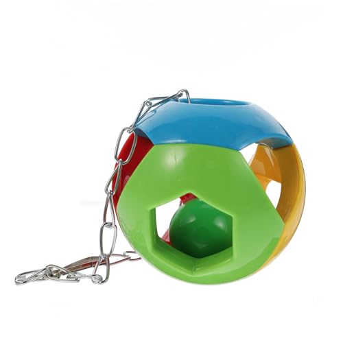 LOLIPPYY Papageienspielzeug Rund aus Robustem Material Kauspielzeug für Vögel Hängendes Beschäftigungsspielzeug für Wellensittiche und Papageien Fördert Zahnpflege und Bewegung Geeignet LOLIPPYY Papageienspielzeug Rund aus Robustem Material Kauspielzeug für Vögel Hängendes Beschäftigungsspielzeug für Wellensittiche und Papageien Fördert Zahnpflege und Bewegung Geeignet von LOLIPPYY