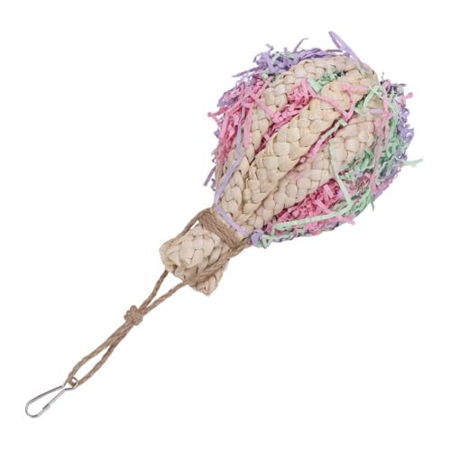 LOLIPPYY Parrot Kauspielzeug aus Maisblatt mit Buntem Design Langlebiges Futtersuchspielzeug für Wellensittiche und Nymphensittiche Fördert Beschäftigung und Spielspaß LOLIPPYY Parrot Kauspielzeug aus Maisblatt mit Buntem Design Langlebiges Futtersuchspielzeug für Wellensittiche und Nymphensittiche Fördert Beschäftigung und Spielspaß von LOLIPPYY