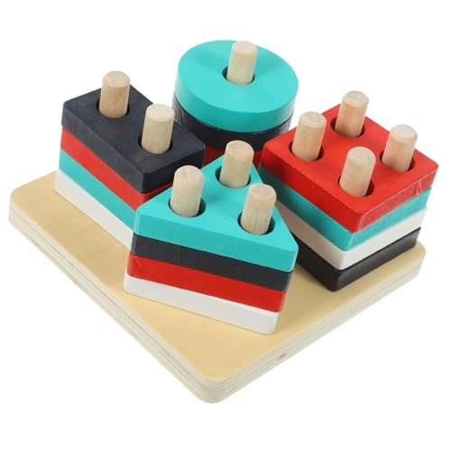 LOLIPPYY Parrot Wooden Block Vogel Intelligenztraining Käfig Beschäftigungsspielzeug für Papageien Wellensittiche Nymphensittiche zur Beschäftigung Fähigkeiten von LOLIPPYY