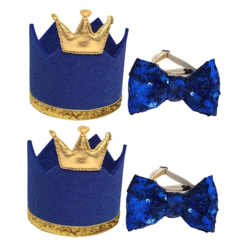LOLIPPYY Pet Birthday Crown Set mit Schleife Waschbar und Wiederverwendbar Partyhut für Hunde und Katzen Mehreren für Kleine und Große Tiere für und Feiern LOLIPPYY Pet Birthday Crown Set mit Schleife Waschbar und Wiederverwendbar Partyhut für Hunde und Katzen Mehreren für Kleine und Große Tiere für und Feiern von LOLIPPYY