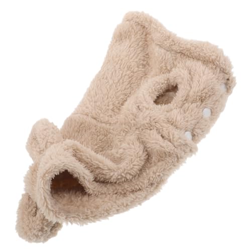LOLIPPYY Pet Hoodie mit Hasenohren Warme Welpenkleidung für Kleine Hunde Katzen und Kaninchen Gemütlicher Kapuzenpullover für Haustiere Leichter Wintermantel für Kleine Haustiere von LOLIPPYY