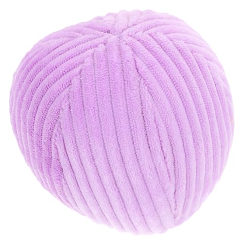LOLIPPYY Plüsch Hundespielzeug Kauspielzeug Ball Form Squeaky Welpen Zahnungsspielzeug Kuschelig Gefüllt Leicht Für Kleine Mittelgroße Hunde Innen Außen Spielspaß von LOLIPPYY
