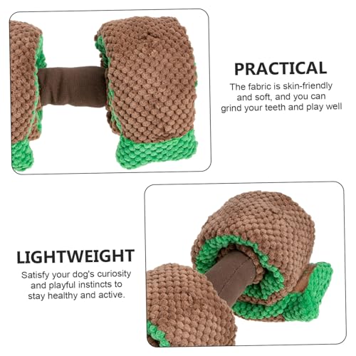 LOLIPPYY Puppy Slow Feed aus Robustem und Polar Fleece Langlebiger Futterdummy zum Verstecken von Leckerlis Fördert Intelligenz und Langsames Fressen bei Welpen und Kleinen Hunden von LOLIPPYY
