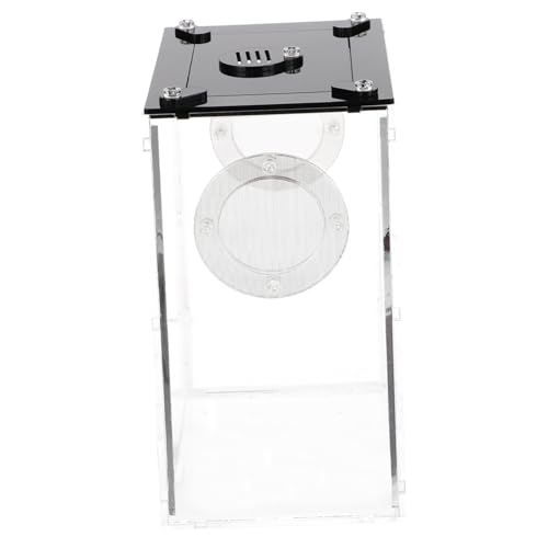LOLIPPYY Reptilien Terrarium mit Belüftungslöchern Transparente Zuchtbox für Eidechsen Schlangen Spinnen als Transport und Futterbox Klare Sicht und Geruchsneutraler Lebensraum LOLIPPYY Reptilien Terrarium mit Belüftungslöchern Transparente Zuchtbox für Eidechsen Schlangen Spinnen als Transport und Futterbox Klare Sicht und Geruchsneutraler Lebensraum von LOLIPPYY