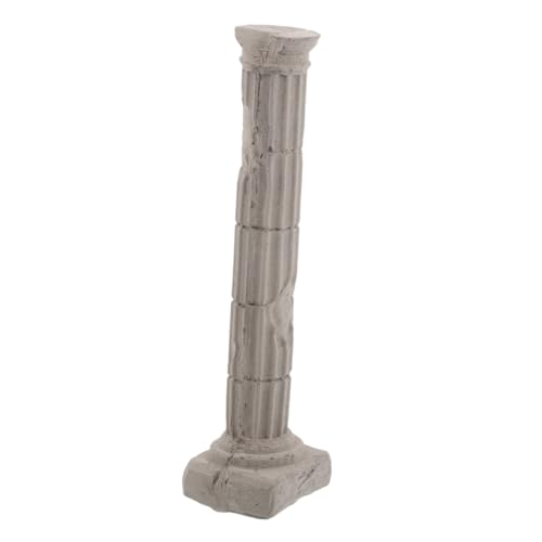 LOLIPPYY Säulendekoration Säulen Miniatur Säule Säulen Kerzenständer Für Aquarium Landschaft Säule Zement Weiß von LOLIPPYY
