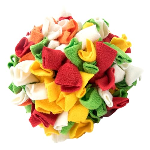 LOLIPPYY Schnüffelspielzeug Hund Ball aus Langlebigem TPR und Polar Fleece Interaktives Beißfestes Intelligenzspielzeug für Welpen und Kleine bis Mittelgroße Hunde zur Stressreduktion und LOLIPPYY Schnüffelspielzeug Hund Ball aus Langlebigem TPR und Polar Fleece Interaktives Beißfestes Intelligenzspielzeug für Welpen und Kleine bis Mittelgroße Hunde zur Stressreduktion und von LOLIPPYY