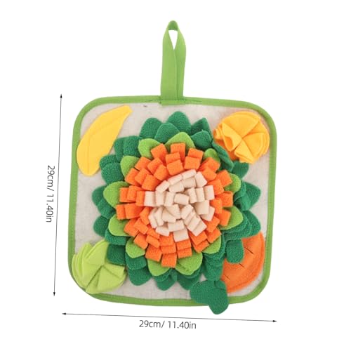 LOLIPPYY Snuffle Mat für Kleine Haustiere Interaktives Trainingspad für Langsames Fressen Fördert Nasenarbeit und Natürliche Futtersuche bei Kaninchen Hamstern und Meerschweinchen LOLIPPYY Snuffle Mat für Kleine Haustiere Interaktives Trainingspad für Langsames Fressen Fördert Nasenarbeit und Natürliche Futtersuche bei Kaninchen Hamstern und Meerschweinchen von LOLIPPYY
