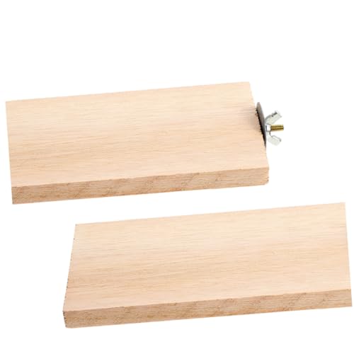 LOLIPPYY Teiliges Holz Kletter Sprungbrett für Kleintiere Langlebiges Stabiles Haustierspielzeug zur Beschäftigung von Hamstern Chinchillas und Vögeln Natürliche Holzplattform für Käfig von LOLIPPYY