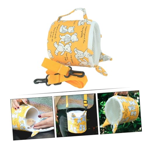 LOLIPPYY Tragbare Hamster Transporttasche Leichtes Kleintier Tragebehältnis Für Hamster Meerschweinchen Igel Sicherer Haustier reisekäfig Für Spaziergänge Ausflüge Wandern LOLIPPYY Tragbare Hamster Transporttasche Leichtes Kleintier Tragebehältnis Für Hamster Meerschweinchen Igel Sicherer Haustier reisekäfig Für Spaziergänge Ausflüge Wandern von LOLIPPYY