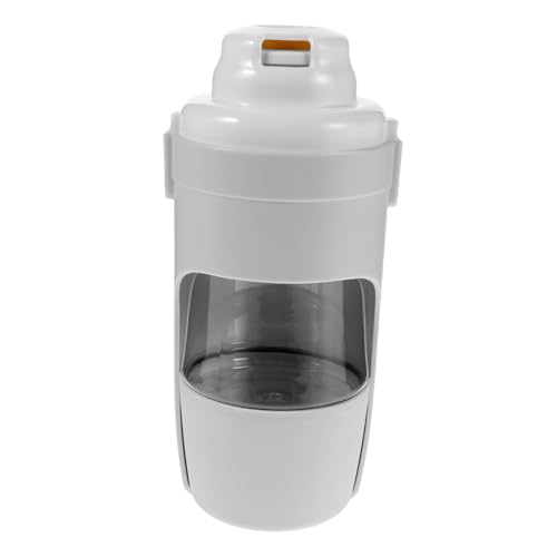 LOLIPPYY Tragbare Haustier Trinkflasche mit Futterspender Kratzfestes Rundes Design Leicht und Platzsparend für Outdoor Wandern Camping und Tägliche Geeignet LOLIPPYY Tragbare Haustier Trinkflasche mit Futterspender Kratzfestes Rundes Design Leicht und Platzsparend für Outdoor Wandern Camping und Tägliche Geeignet von LOLIPPYY