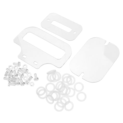 LOLIPPYY Transparente Acrylkäfig Zubehörteile für Hamster und Kleine Tiere Klare Schrauben und Muttern mit Flexiblem DIY Design Einfache und für Gerbil und Mausfreundliche Käfige von LOLIPPYY
