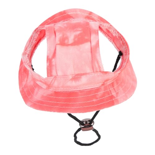 LOLIPPYY Verstellbare Hundemütze aus Baumwolle mit Ohrlöchern Sonnenhut für Welpen und Kleine Hunde Atmungsaktiv Rutsch für Sommer Outdoor Schutz LOLIPPYY Verstellbare Hundemütze aus Baumwolle mit Ohrlöchern Sonnenhut für Welpen und Kleine Hunde Atmungsaktiv Rutsch für Sommer Outdoor Schutz von LOLIPPYY