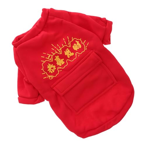 LOLIPPYY Warmer Haustiermantel für Hunde und Katzen Atmungsaktive Leichte Winterkleidung mit Bequemem Geeignet für Mittelgroße Hunde für Kalte Tage und Festliche Anlässe von LOLIPPYY