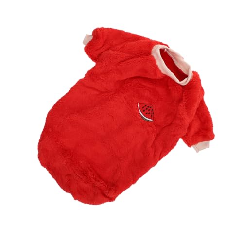 LOLIPPYY Warmer Hunde Mantel mit Süßem Fruchtmuster Leichtes Material Atmungsaktiv und Hautfreundlich Geeignet für Kleine bis Mittelgroße Hunde Wie Chihuahua und für Herbst und Winter LOLIPPYY Warmer Hunde Mantel mit Süßem Fruchtmuster Leichtes Material Atmungsaktiv und Hautfreundlich Geeignet für Kleine bis Mittelgroße Hunde Wie Chihuahua und für Herbst und Winter von LOLIPPYY