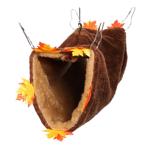 LOLIPPYY Warmer Kleintier Tunnel aus Weichem Plüsch Komfortable Hängematte für Hamster Chinchillas Meerschweinchen Kratzfestes Langlebiges Versteck und Kuscheltunnel für Käfige Einfach zu LOLIPPYY Warmer Kleintier Tunnel aus Weichem Plüsch Komfortable Hängematte für Hamster Chinchillas Meerschweinchen Kratzfestes Langlebiges Versteck und Kuscheltunnel für Käfige Einfach zu von LOLIPPYY