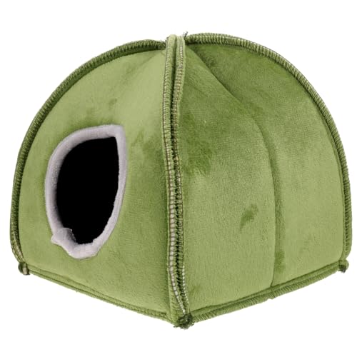 LOLIPPYY Warmes Atmungsaktives Mongolisches Zelt Hamsterhaus für Kleine Haustiere Winddicht Flauschig Komfortabel als Winter Nest für Hamster Ratten und Chinchillas LOLIPPYY Warmes Atmungsaktives Mongolisches Zelt Hamsterhaus für Kleine Haustiere Winddicht Flauschig Komfortabel als Winter Nest für Hamster Ratten und Chinchillas von LOLIPPYY