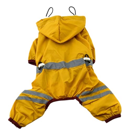 LOLIPPYY Wasserdichter Atmungsaktiver Hunderegenmantel aus PVC Einlagig Elastisch an Beinen und Saum für Kleine Hunde und Welpen Gelb Xs Praktischer Regenschutz für LOLIPPYY Wasserdichter Atmungsaktiver Hunderegenmantel aus PVC Einlagig Elastisch an Beinen und Saum für Kleine Hunde und Welpen Gelb Xs Praktischer Regenschutz für von LOLIPPYY