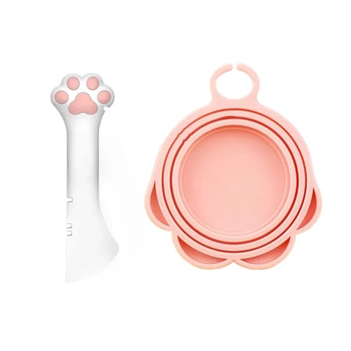 LOLPALONE Multifunktionaler Tierlöffel, Dosenfutter-Rührlöffel mit Silikondichtung Zur Aufbewahrung Von Tiernahrung LOLPALONE Multifunktionaler Tierlöffel, Dosenfutter-Rührlöffel mit Silikondichtung Zur Aufbewahrung Von Tiernahrung von LOLPALONE
