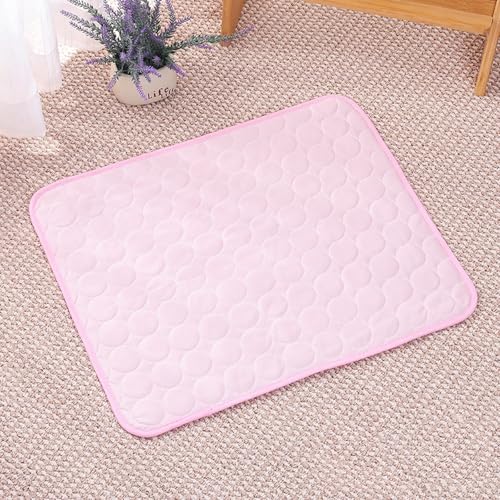 LONGCAO Kühlmatte für Hunde Katzen 150 x 100 cm Selbstkühlend, Abwischbar, Robust, mit Gel Waschbare, Weiche Kühlbett für Hunde, Kühlmatte Gel Hund für Große Mittelgroße Haustiere, Rosa LONGCAO Kühlmatte für Hunde Katzen 150 x 100 cm Selbstkühlend, Abwischbar, Robust, mit Gel Waschbare, Weiche Kühlbett für Hunde, Kühlmatte Gel Hund für Große Mittelgroße Haustiere, Rosa von LONGCAO