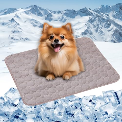 LONGCAO Kühlmatte für Hunde Katzen 150 x 100 cm Selbstkühlend, Abwischbar, Robust, mit Gel Waschbare, Weiche Kühlmatte für Haustiere Haustier für Sofa, Kiste, Käfig, Nest, Auto, Braun LONGCAO Kühlmatte für Hunde Katzen 150 x 100 cm Selbstkühlend, Abwischbar, Robust, mit Gel Waschbare, Weiche Kühlmatte für Haustiere Haustier für Sofa, Kiste, Käfig, Nest, Auto, Braun von LONGCAO