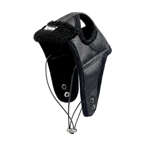 Hunde Hut Winter Trappermütze Warm Hund Mütze Haustier Wintermütze Verstellbar Welpe Fliegermütze mit Ohrlöchern Plüsch Hundemütze Winddicht Haustiermütze Outdoor Hundehut von LONTG