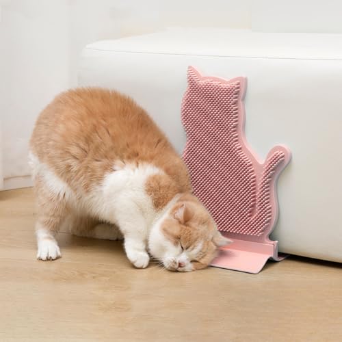 Katzenbürste PE Massagebürste mit Katzenminze Katze Selbstpflege Bürste Massagen Kitzeln Türbürste Juckreiz Werkzeug Katzenform Kammbürste Reibbürste Katze Kitzel-Spielzeug für Wand Tür Möbel Ecke Katzenbürste PE Massagebürste mit Katzenminze Katze Selbstpflege Bürste Massagen Kitzeln Türbürste Juckreiz Werkzeug Katzenform Kammbürste Reibbürste Katze Kitzel-Spielzeug für Wand Tür Möbel Ecke von LONTG