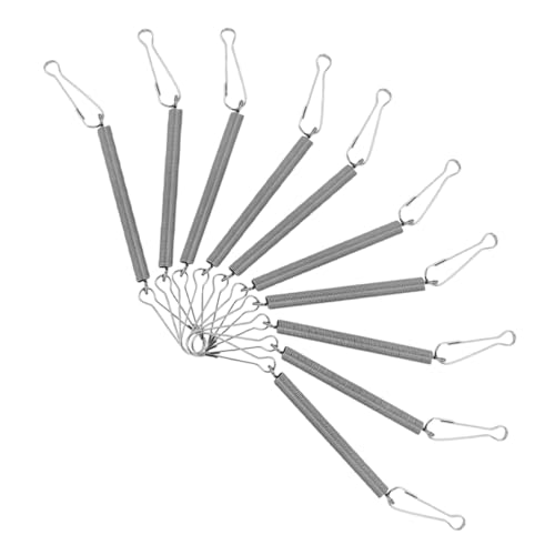 LOORGVEL 10 Stück Federspanner Teilig für Kleintierkäfige Sicherer Verschluss für Trinkflaschen Rostfrei Flexibel Einsetzbar Einfache Langlebig für Kaninchen und Kleine Haustiere LOORGVEL 10 Stück Federspanner Teilig für Kleintierkäfige Sicherer Verschluss für Trinkflaschen Rostfrei Flexibel Einsetzbar Einfache Langlebig für Kaninchen und Kleine Haustiere von LOORGVEL