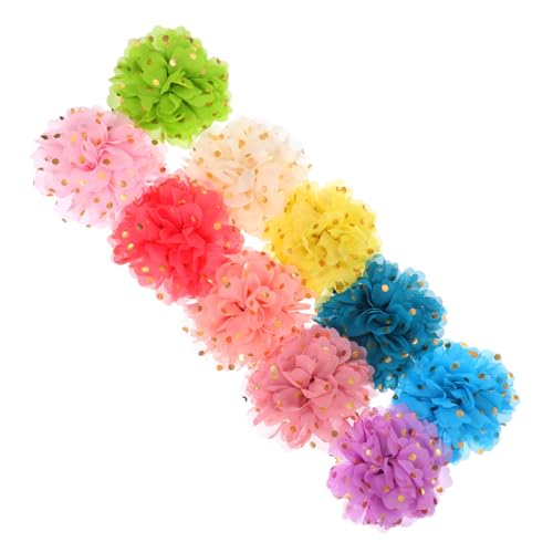 LOORGVEL 10 Stück Haustier Dekohalsband Hunde Blumenschleifen Hunde Blumenhalsband Haustier Blumen Blumen von LOORGVEL