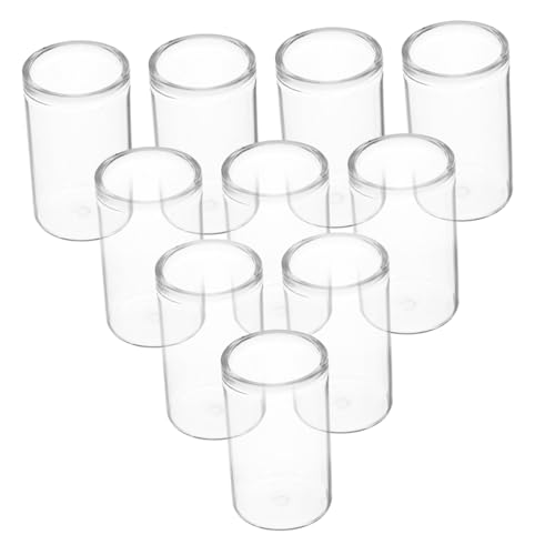 LOORGVEL 10 Stück Mini Glasflaschen Für Sukkulenten Vasen Terrarienflaschen Kleine Glasflaschen Blumengießflasche Sukkulenten Moos Pflanztopf Landschaftsflaschen Dekoration von LOORGVEL