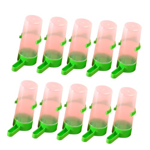 LOORGVEL 10 Stück Teiliges Automatisches Trinkbecher Vögel und Papageien Mittlere aus Robustem Auslaufsicherem Material Tragbarer Wasserspender für Käfige Geeignet für Kleine Vogelarten LOORGVEL 10 Stück Teiliges Automatisches Trinkbecher Vögel und Papageien Mittlere aus Robustem Auslaufsicherem Material Tragbarer Wasserspender für Käfige Geeignet für Kleine Vogelarten von LOORGVEL