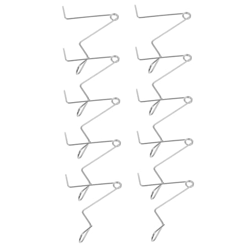 LOORGVEL 10 Stück Teiliges Beehive Connector Halter aus Rostfreiem Edelstahl Langlebige Rostfreie Fixierklammern Innovatives Design Leicht und Handlich für Imker und Sicheren Transport von von LOORGVEL
