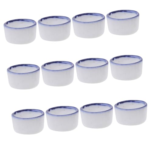 LOORGVEL 12 Stück Teiliges Mini Keramik Wasserschalen für Spinnen und Skorpione Platzsparend Vielseitig Kompatibel für Terrarien Einfache Beobachtung und Fütterung Kleiner Reptilien und LOORGVEL 12 Stück Teiliges Mini Keramik Wasserschalen für Spinnen und Skorpione Platzsparend Vielseitig Kompatibel für Terrarien Einfache Beobachtung und Fütterung Kleiner Reptilien und von LOORGVEL