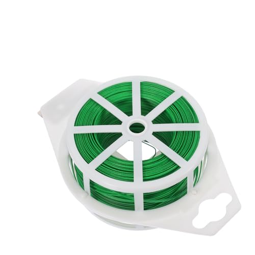 LOORGVEL 1Rolle Flexibler Gartendrahtbinder Pflanzenbinder für Gemüse und Kletterpflanzen Wiederverwendbar und für Gartenarbeit und Pflanzenstärkung von LOORGVEL