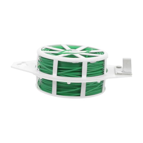 LOORGVEL 1Rolle Kabelbinder für Pflanzen Grüne Wiederverwendbare Bindebänder mit Cutter Pflanzenschonend Verstellbar für Gartenarbeit Pflanzenbinden und Mehrzweckanwendungen LOORGVEL 1Rolle Kabelbinder für Pflanzen Grüne Wiederverwendbare Bindebänder mit Cutter Pflanzenschonend Verstellbar für Gartenarbeit Pflanzenbinden und Mehrzweckanwendungen von LOORGVEL