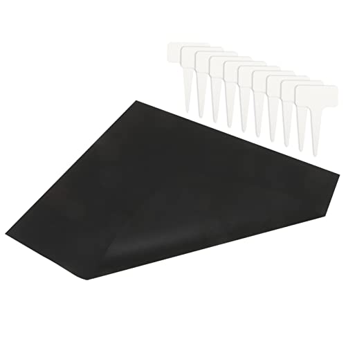 LOORGVEL Automatische Bewässerungsmatte Für Pflanzen Schwarze Atmungsaktive Kapillarmatte Mit Etiketten Für Garten Und Urlaub Selbstbewässerndes System Für Gemüse Sukkulenten Und von LOORGVEL