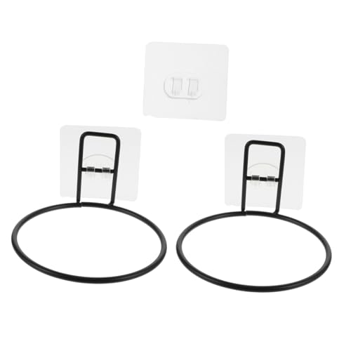 LOORGVEL 2 STÜCK Pet Food Bowl Hanging Rack Platzsparender Napfhalter für Katzen und Kleine Hunde Einfache Wandbefestigung ohne Bohren Hygienischer Futter Wassernapfständer für Haustiere von LOORGVEL