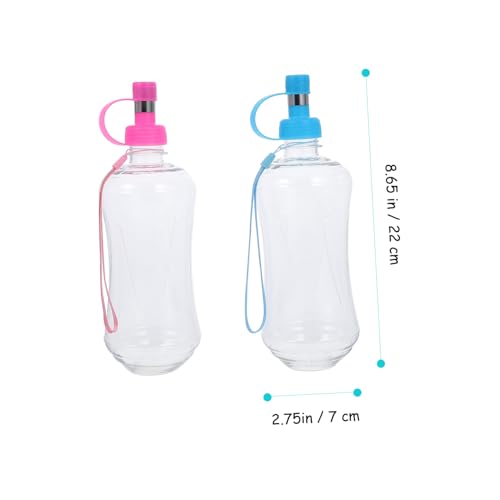 LOORGVEL 2 STÜCK Tragbare Hundetrinkflasche mit Integriertem Wasserspender Auslaufsicher Leicht zu Reinigen Geeignet für Outdoor Reisen und Welpen Aufhängehaken und Blau LOORGVEL 2 STÜCK Tragbare Hundetrinkflasche mit Integriertem Wasserspender Auslaufsicher Leicht zu Reinigen Geeignet für Outdoor Reisen und Welpen Aufhängehaken und Blau von LOORGVEL
