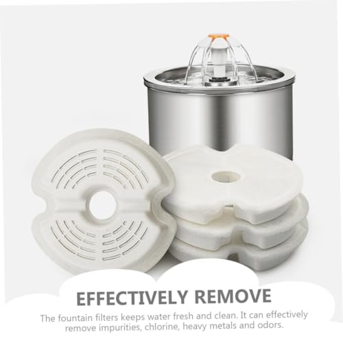 LOORGVEL 2 Sätze Pet Fountain Filter Ersatzfilter mit Aktivkohlefilterpads Langlebiger Abs filterkasten Praktisches Filtersystem für Katzen Hundetrinkbrunnen Einfache Handhabung für LOORGVEL 2 Sätze Pet Fountain Filter Ersatzfilter mit Aktivkohlefilterpads Langlebiger Abs filterkasten Praktisches Filtersystem für Katzen Hundetrinkbrunnen Einfache Handhabung für von LOORGVEL