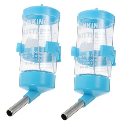 LOORGVEL 2 Stück Automatischer Hamster Trinkflasche Auslaufsicher Bpa Frei Wasserspender für Hamster Kaninchen Meerschweinchen und Kleine Haustiere Leicht zu Reinigen und Montieren LOORGVEL 2 Stück Automatischer Hamster Trinkflasche Auslaufsicher Bpa Frei Wasserspender für Hamster Kaninchen Meerschweinchen und Kleine Haustiere Leicht zu Reinigen und Montieren von LOORGVEL